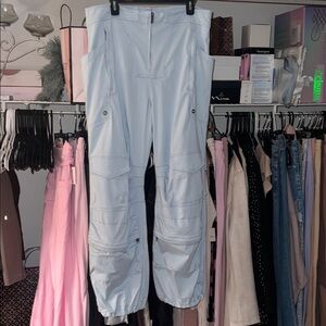 NWOT Free People FP Movement Baby Blue Pants Size: XL